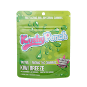 Kushy Punch | Sativa Kiwi Breeze INDIVIDUALS | THC GUMMIES | 200mg