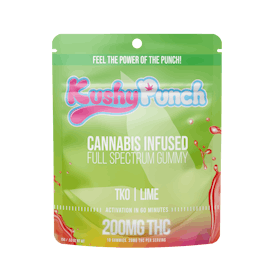 Kushy Punch T.K.O. Lime Gummy 200mg