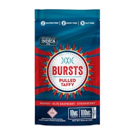 Bursts Pulled Taffy - Indica