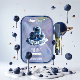 dompen™ Midnight Berry (Indica) - 1G Cartridge