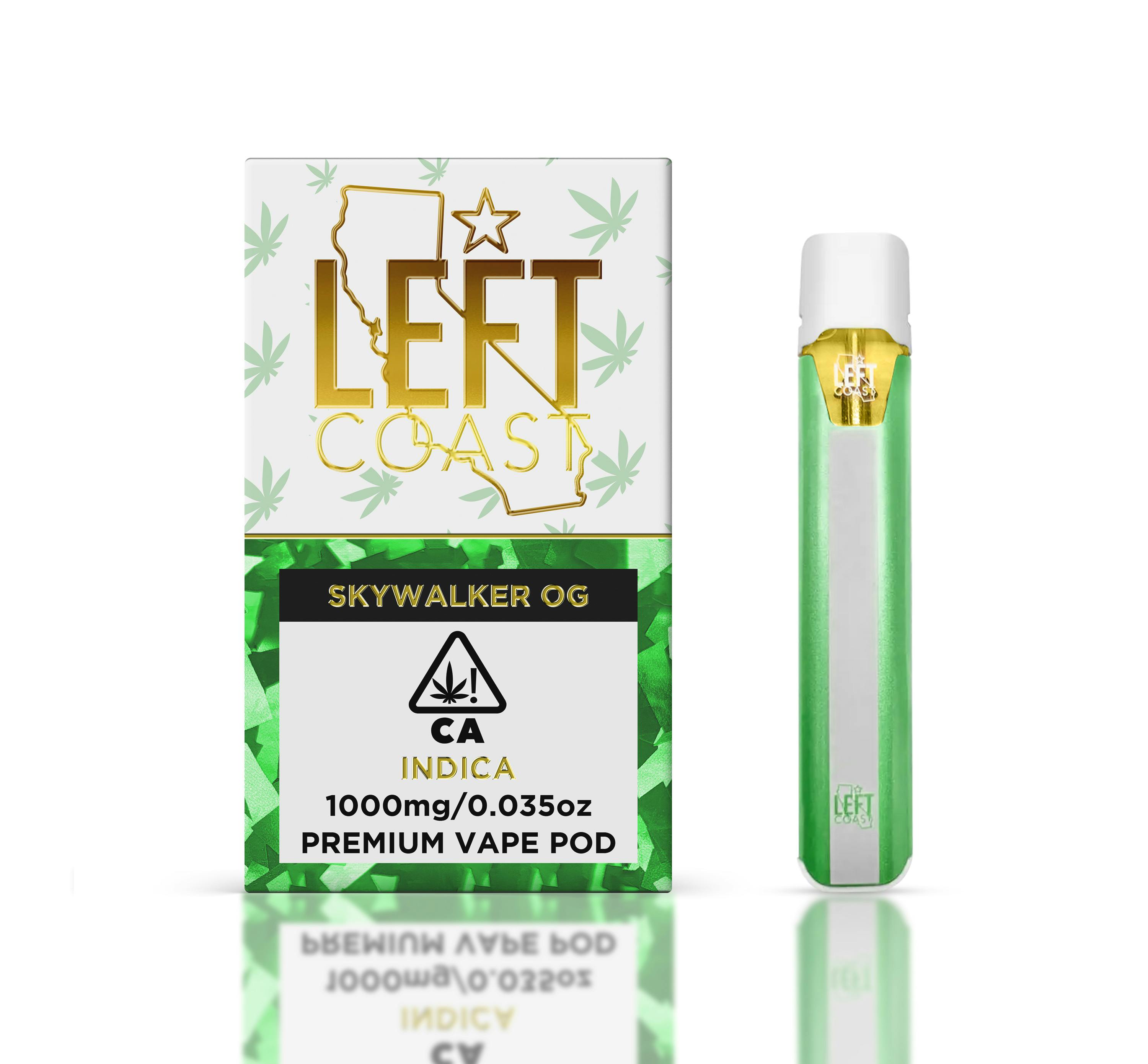 Skywalker OG- Premium THC Pod 1G - LEFT COAST