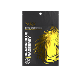 MKX | Blazin Blue Razberry | THC Gummies | 100mg