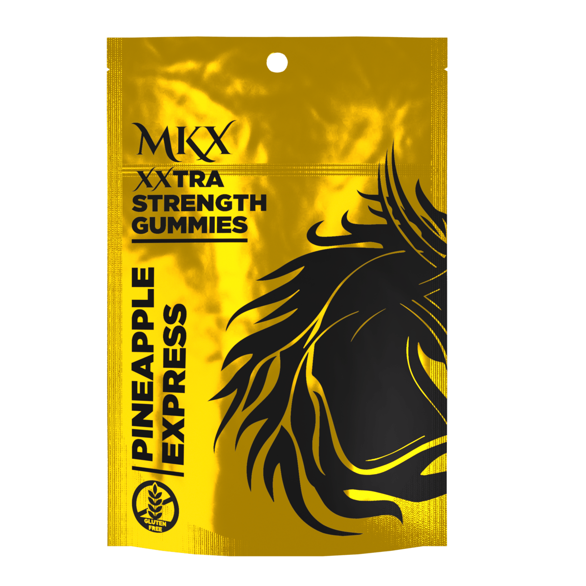 Pineapple Express Gummies | 200mg | 10ct | 20mg/ea by MKX Oil Co