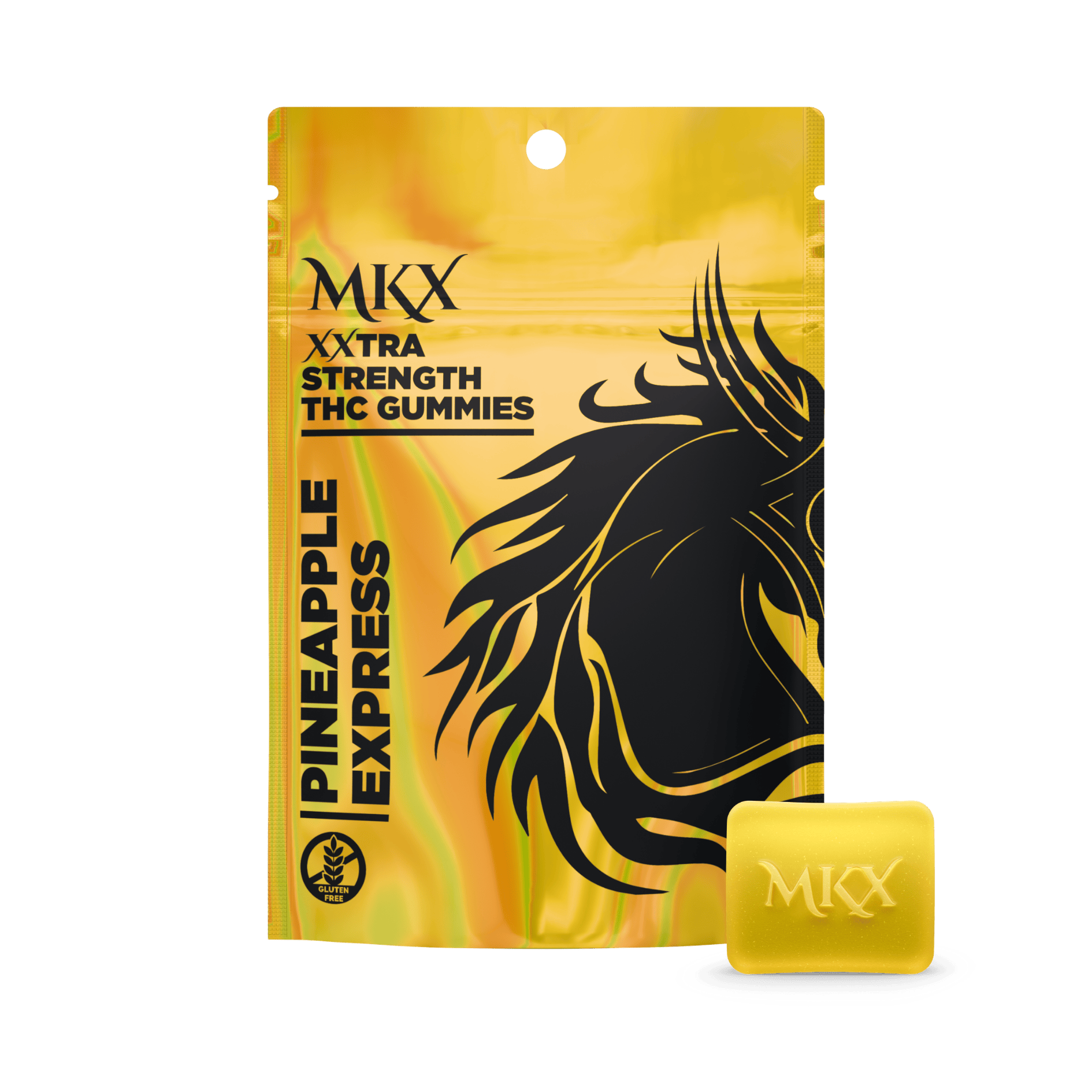 XXTRA | Pineapple Express Gummies | 200mg | 10ct | 20mg/ea
