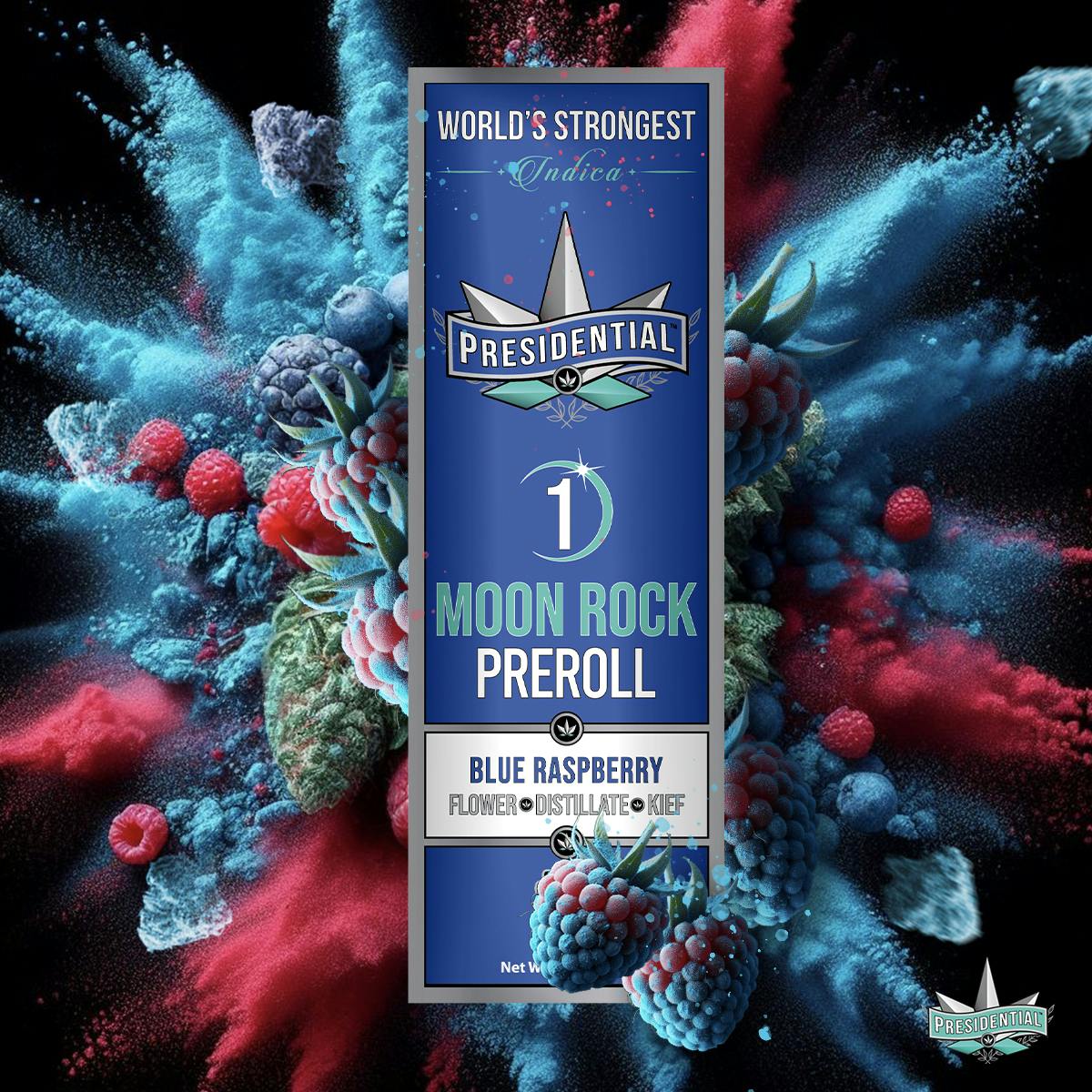 Presidential — Moon Rock - Blue Raspberry