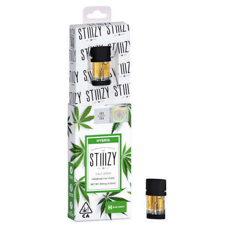 STIIIZY Vape Cartridge - BLUE BURST .5G Original THC Pod - STIIIZY, Cartridges