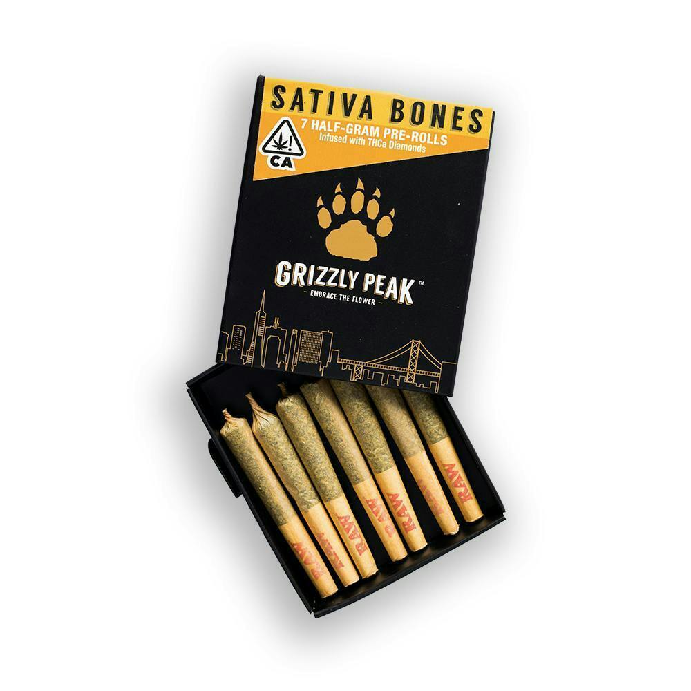 Infused Pre-Roll Multipack: Sativa Bones