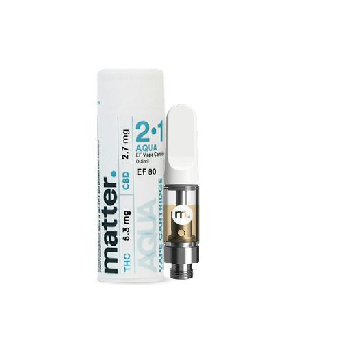 Aqua 2:1 Distillate Vape Cartridge