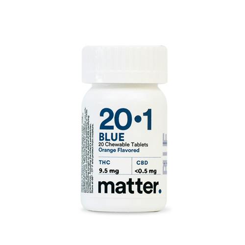 Blue 20:1 Chewable Tablet | Orange Flavor | 20/CT