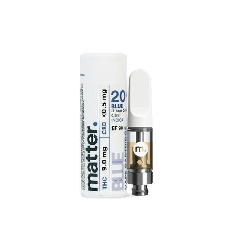 Blue 20:1 Indica Distillate Vape Cartridge