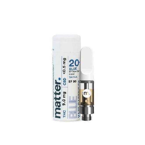 Blue 20:1 Sativa Distillate Vape Cartridge