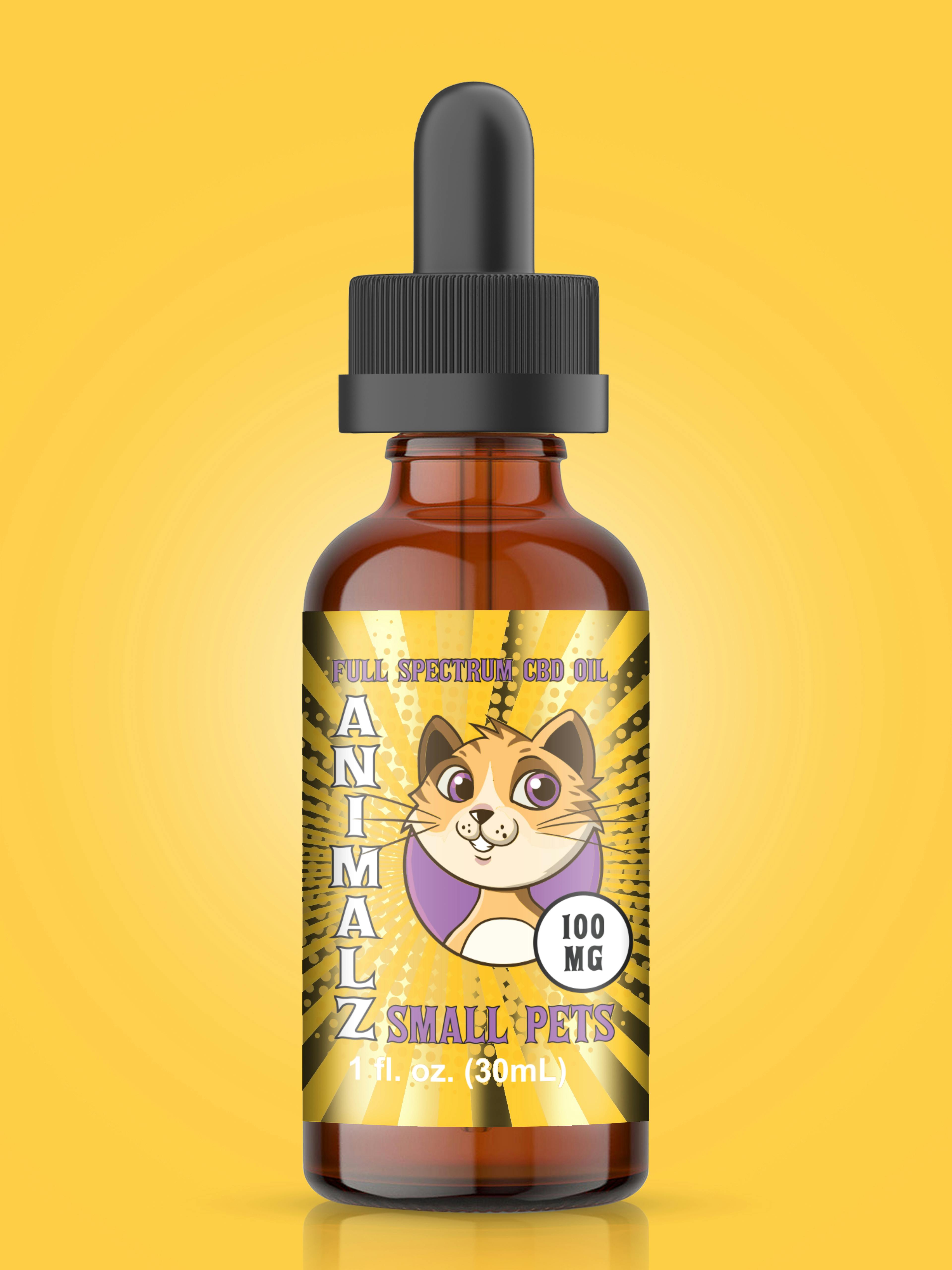 Animalz CBD for Small PETS 100mg