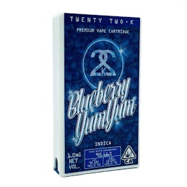 22K - Blueberry Yum Yum - Cartridge - 1.0ml