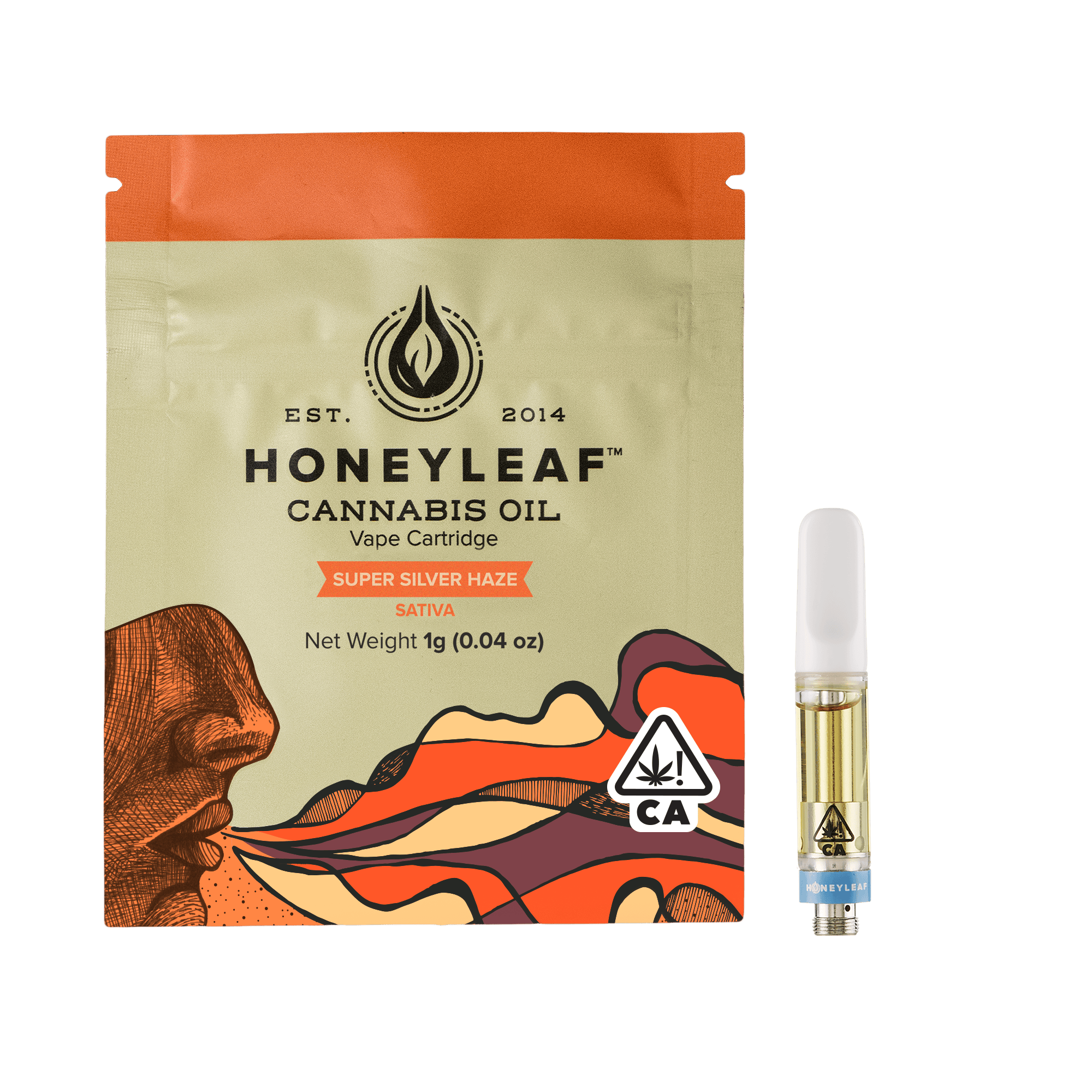 Super Silver Haze Cannabis Oil Cartridge 1G at Westwood Cannabis Stop