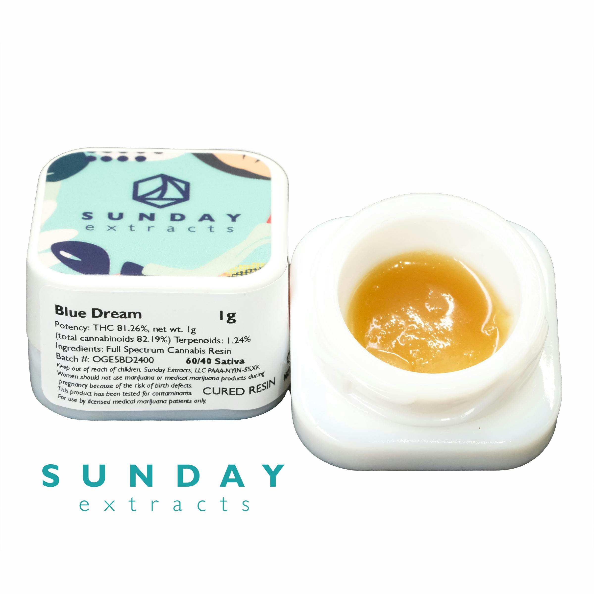 1g Concentrate Blue Dream by Sunday Extracts