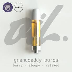 Oil Cartridge (1000mg) - Grand Daddy Purps