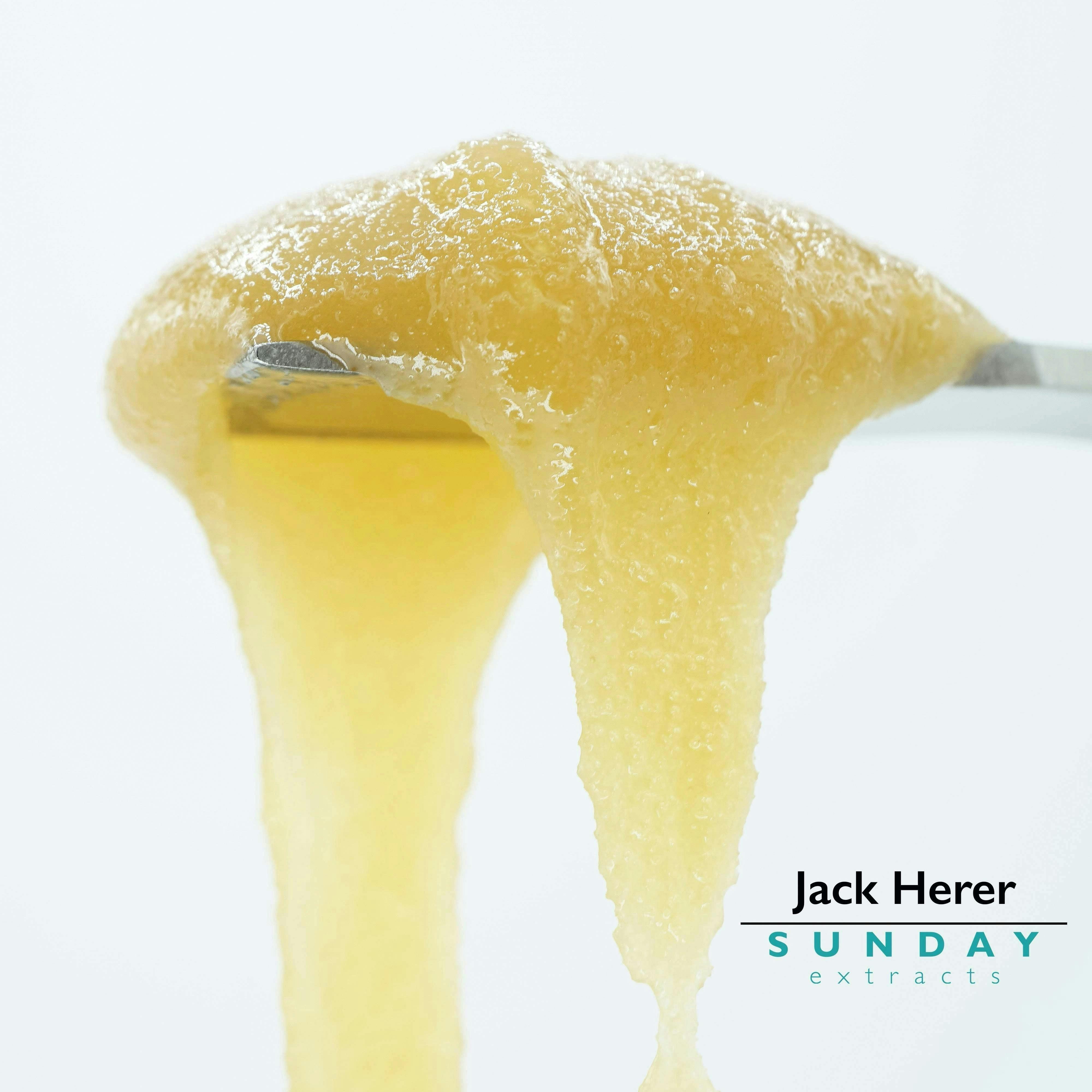 1g Concentrate Cured Resin - Jack Herer - Sunday Extracts