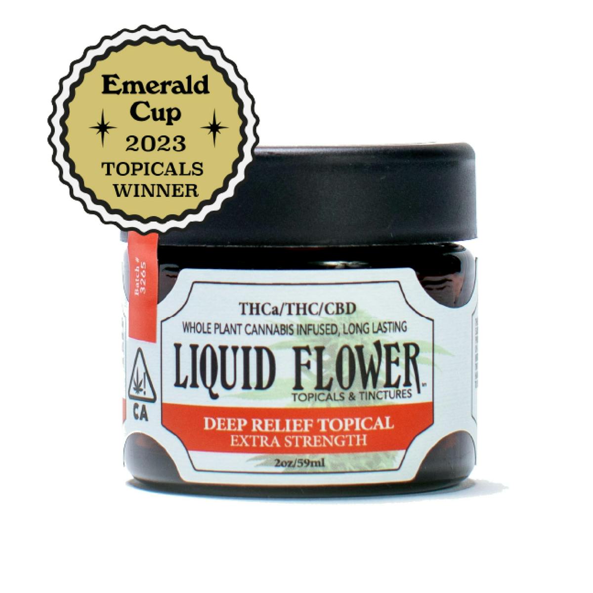 Liquid Flower | Deep Relief Topical | THC:CBD 400mg:40mg