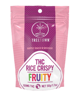 TreeTown Fruity Crispy Rice Square 200 mg