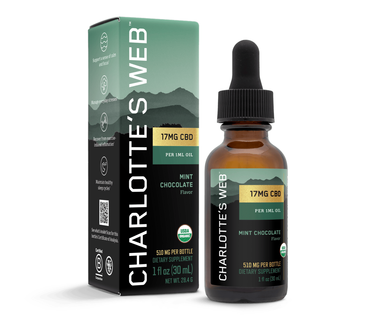 Charlotte 17mg Cbd/ml Cbd Oil