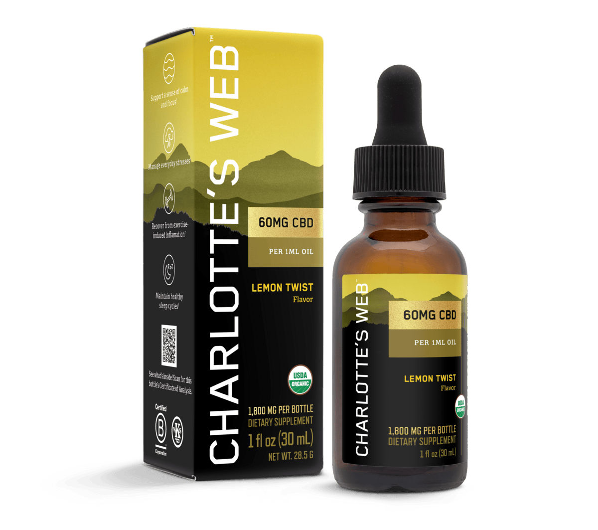 Charlotte 60mg Cbd/ml Cbd Oil