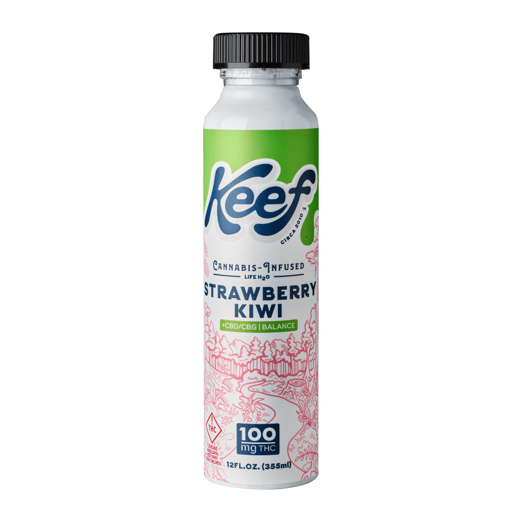 Keef Life H2O Strawberry Kiwi + CBG | 100mg