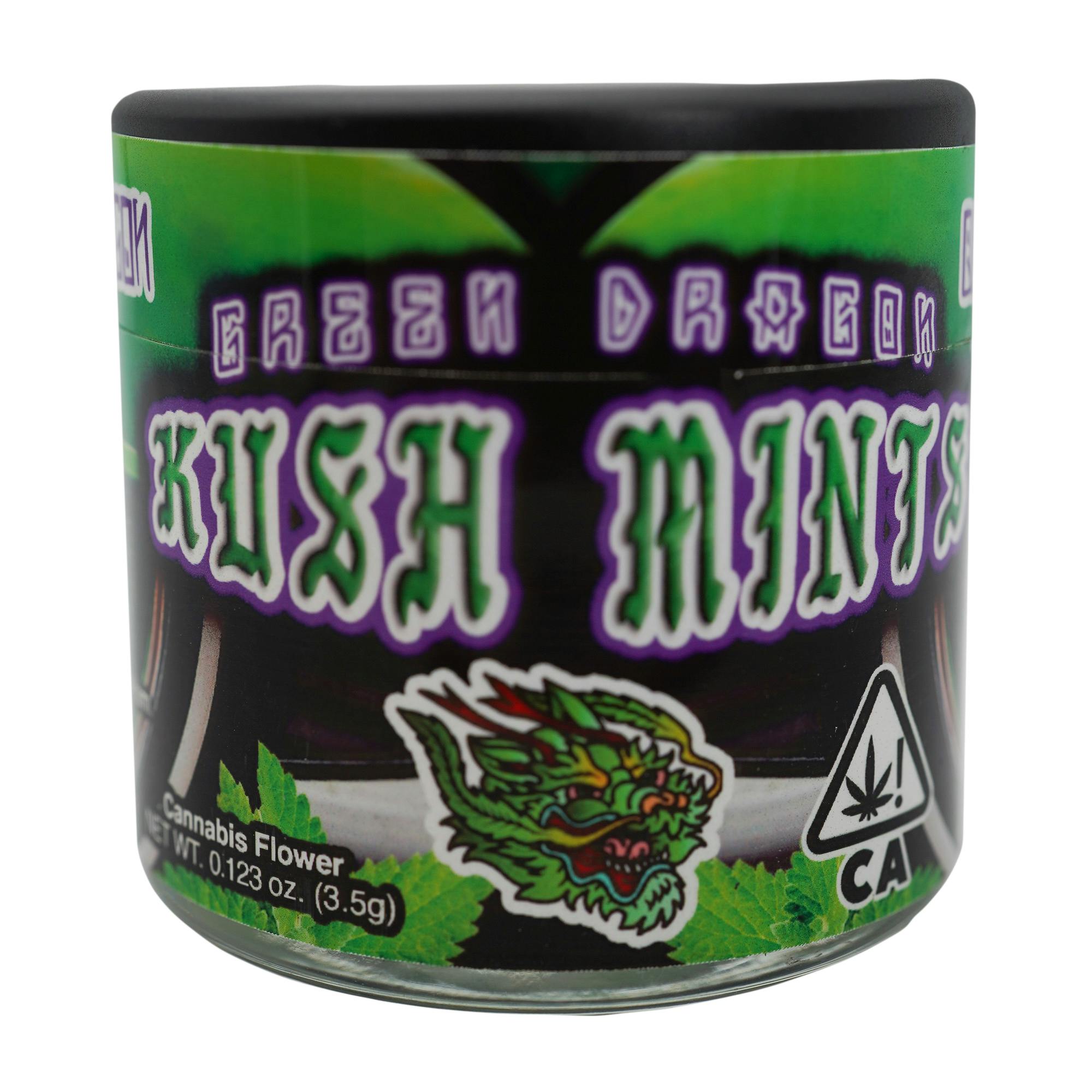 Kush Mints 3.5g Flower (Green Dragon) Green Dragon