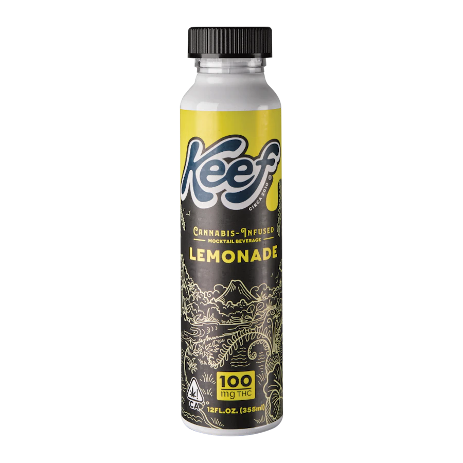Keef Mocktail Lemonade - 100mg — non-carbonated listed on the Herbs 4 You menu