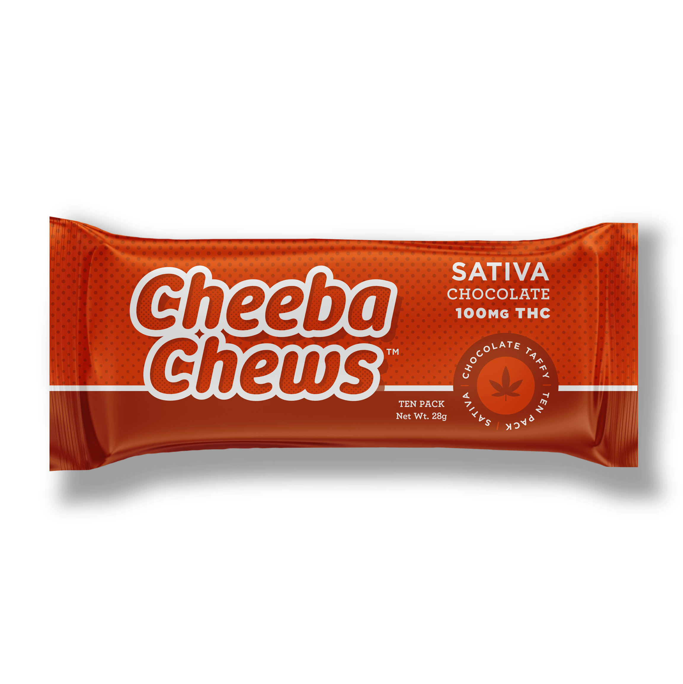 Sativa Chocolate Taffy Chews | 100mg