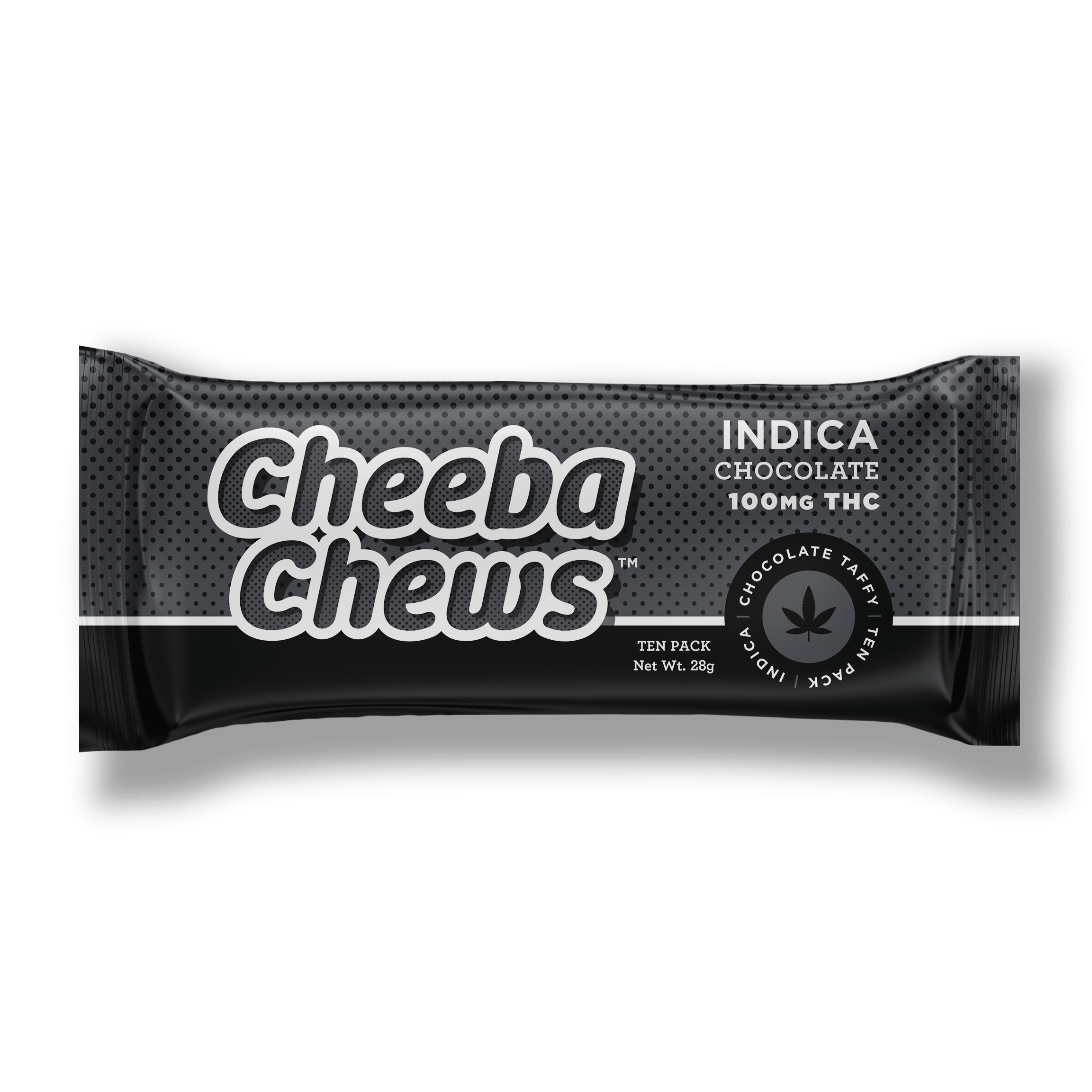 Indica Chocolate Taffy Chews | 100mg
