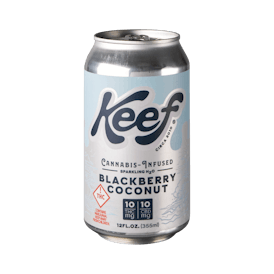 Keef Sparkling H2O 1:1 Blackberry Coconut - 10mg:10mg