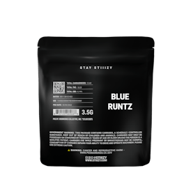 - BLUE RUNTZ - 3.5G Black Label Mylar