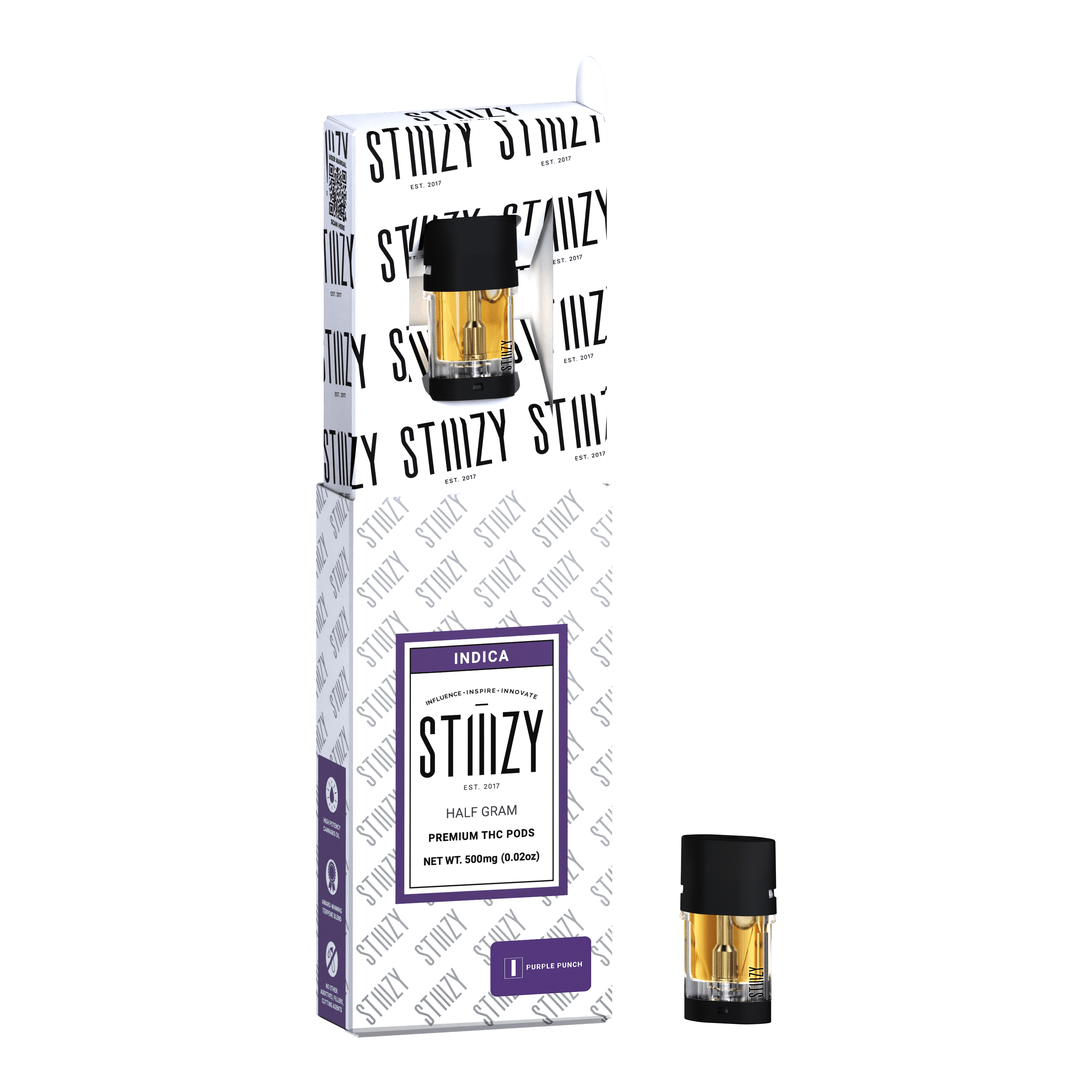 Vape Cartridge - ORANGE SUNSET 1G CDT Pod - STIIIZY - STIIIZY