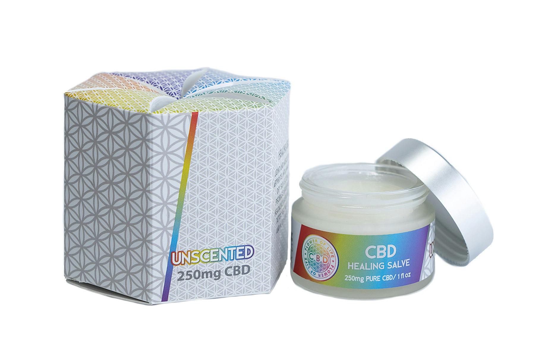 250mg CBD Unscented Healing Salve