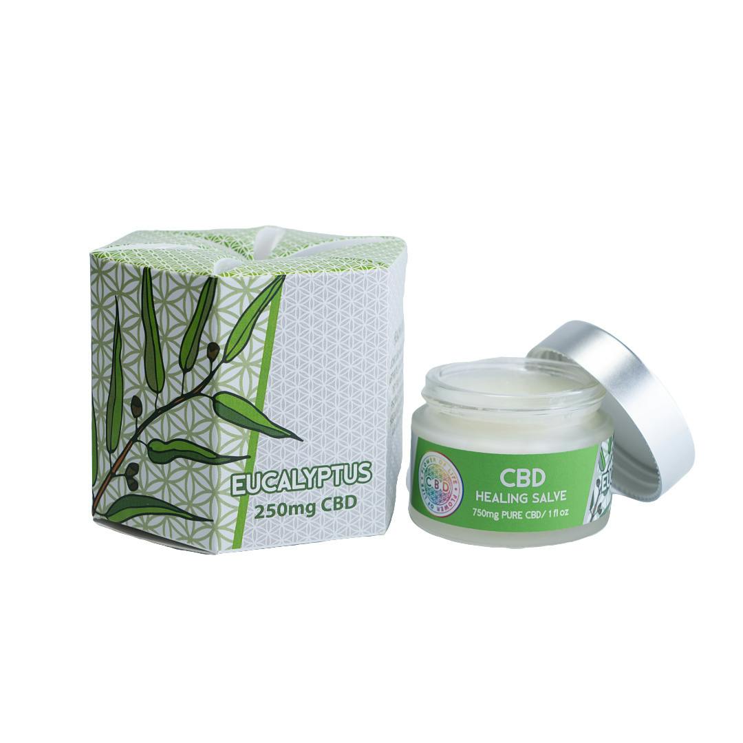 250mg CBD Eucalyptus Healing Salve