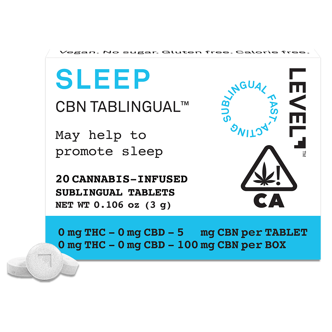 TABLINGUAL | Sleep CBN Tablets | 100mg | 20ct | 5mg/ea