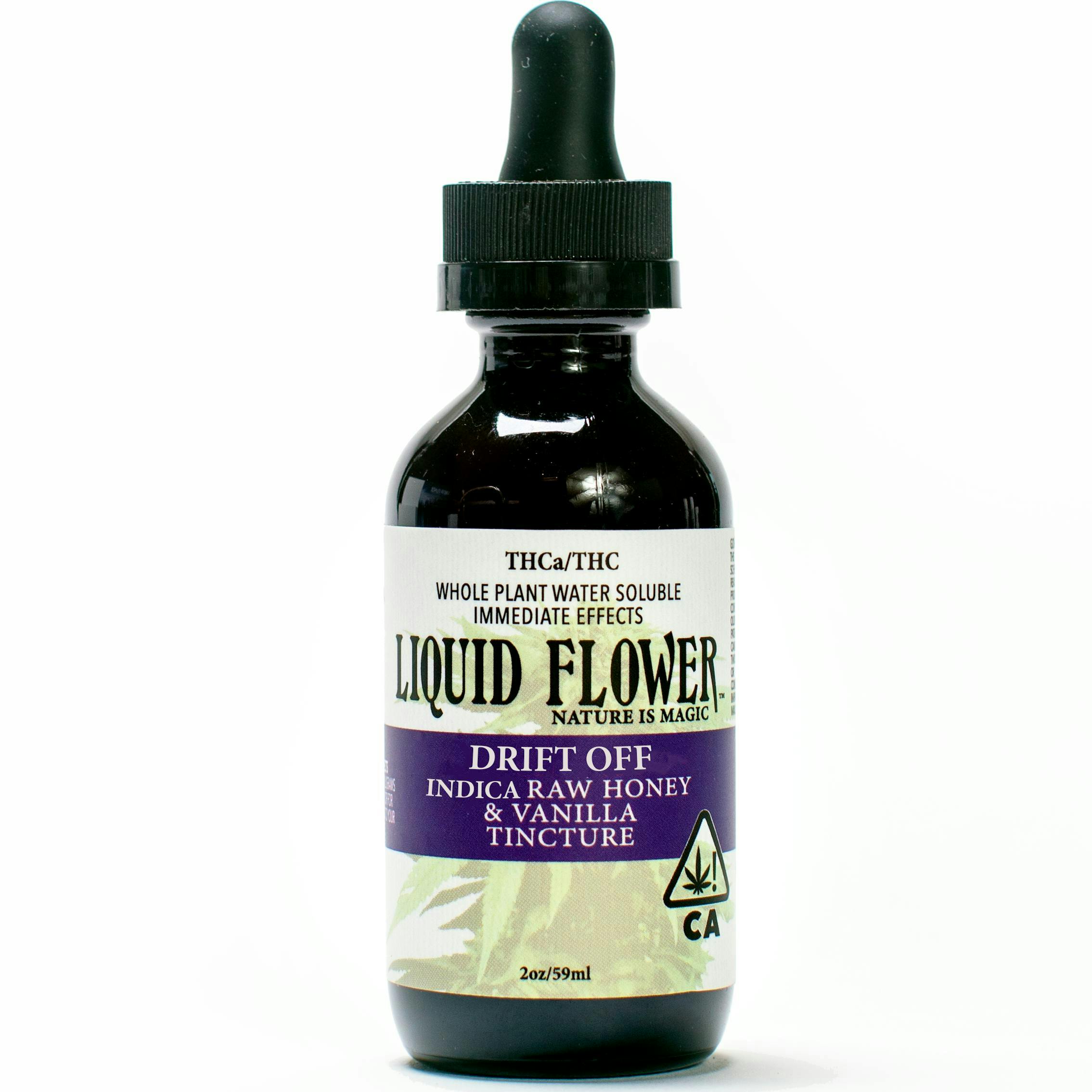 Liquid Flower | Tincture Drift Off Raw Honey & Glycerin | 250mg THC