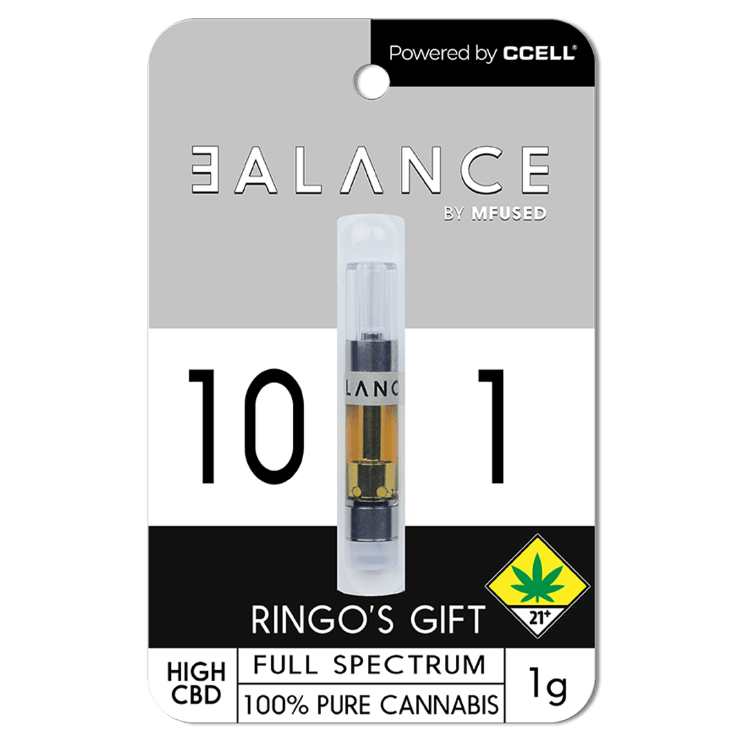 BALANCE - Ringo's Gift 10:1 CBD Cartridge