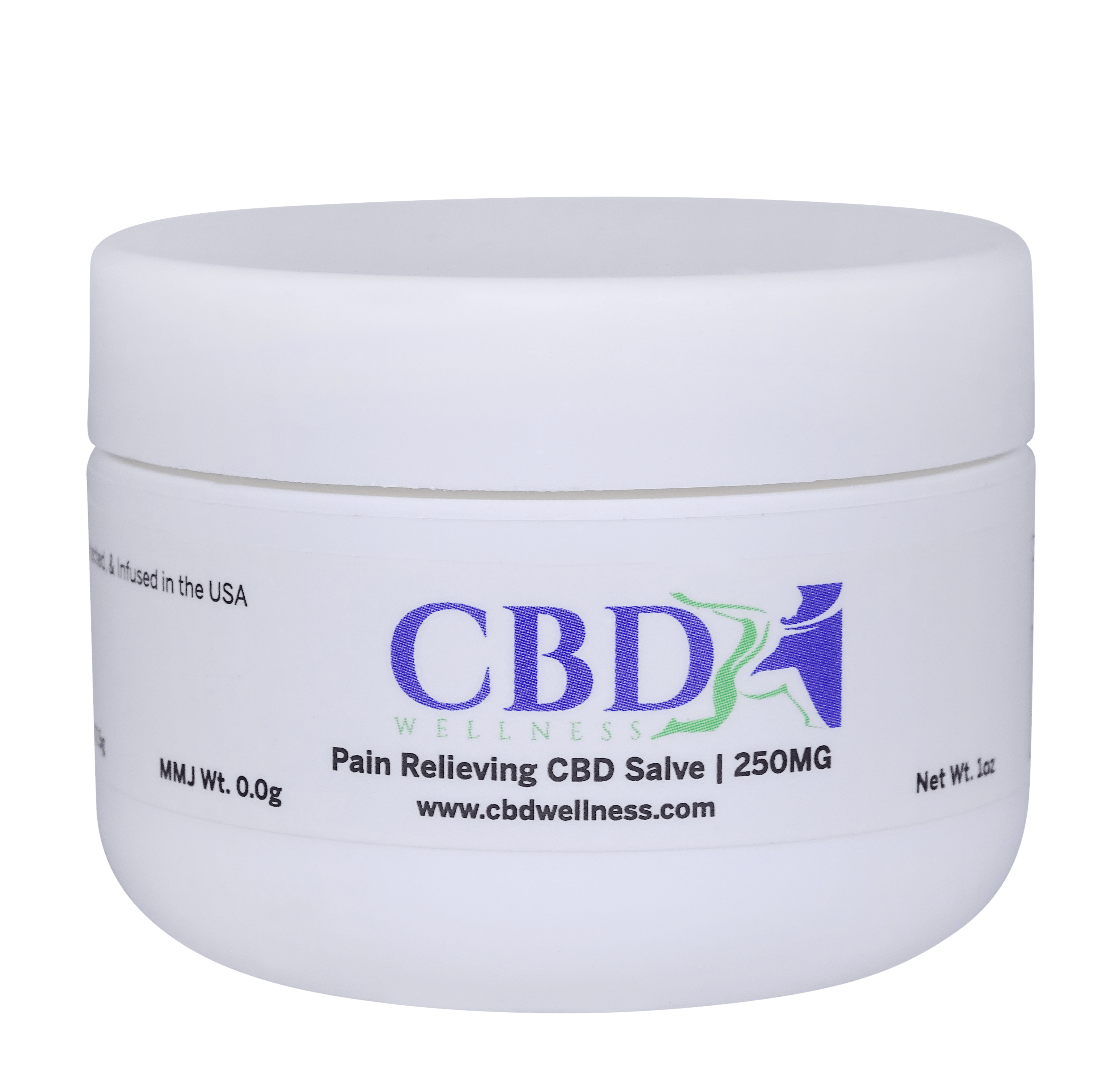CBD Wellness 1oz 250mg Original Topical Salve