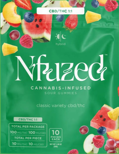 Cbd/thc Sour Gummies Variety