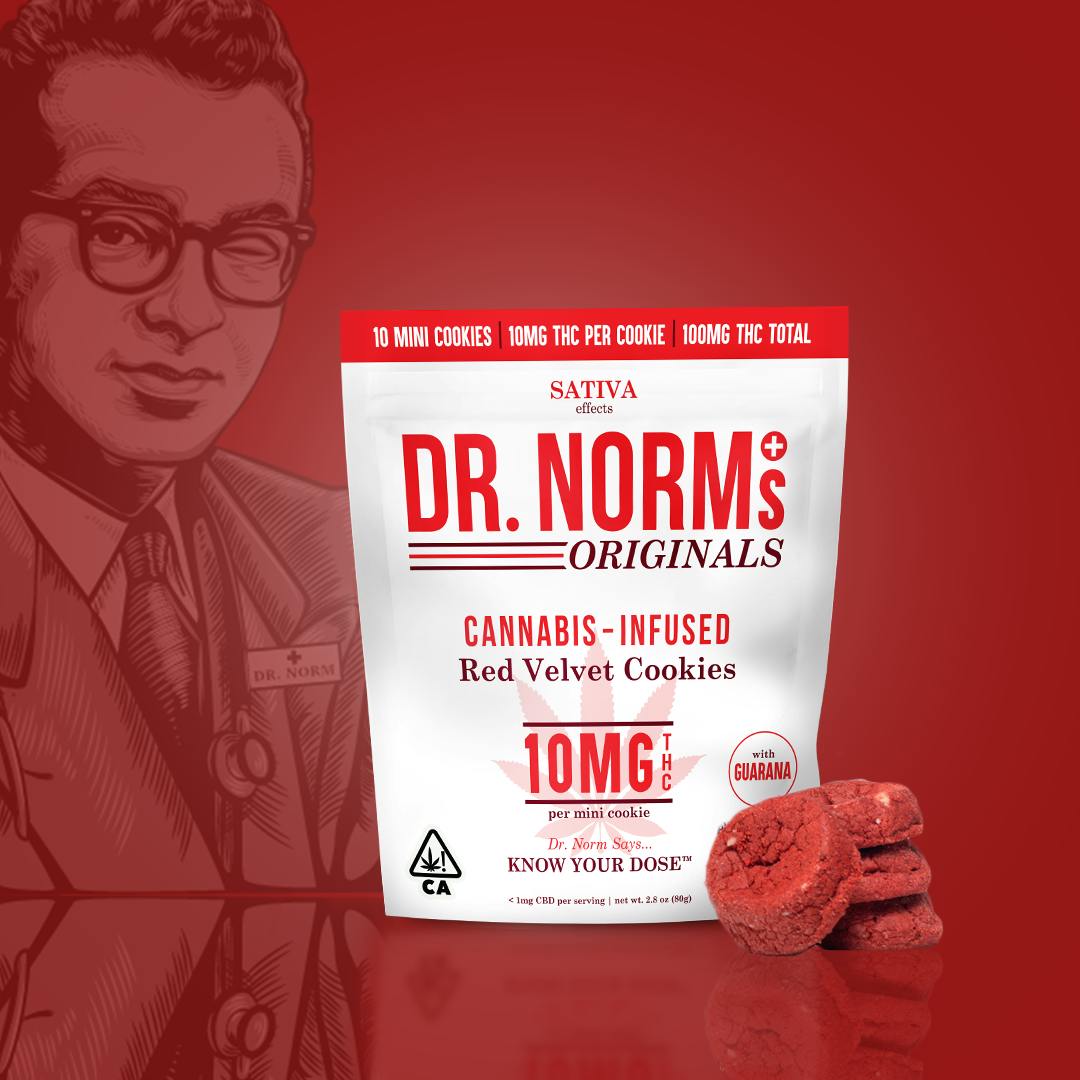 DR. NORM'S — Red Velvet Cookies