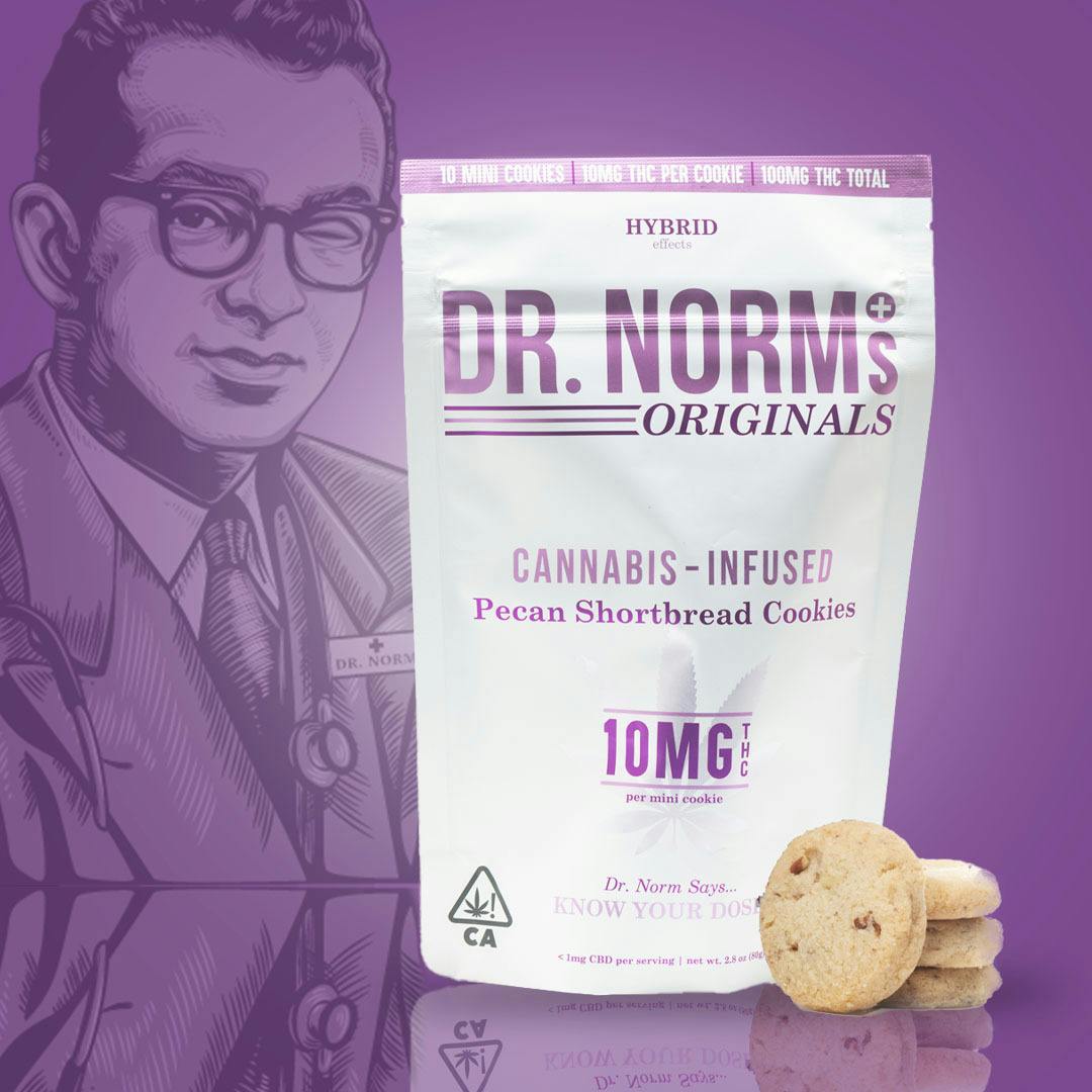 DR. NORM'S — Pecan Shortbread Cookies