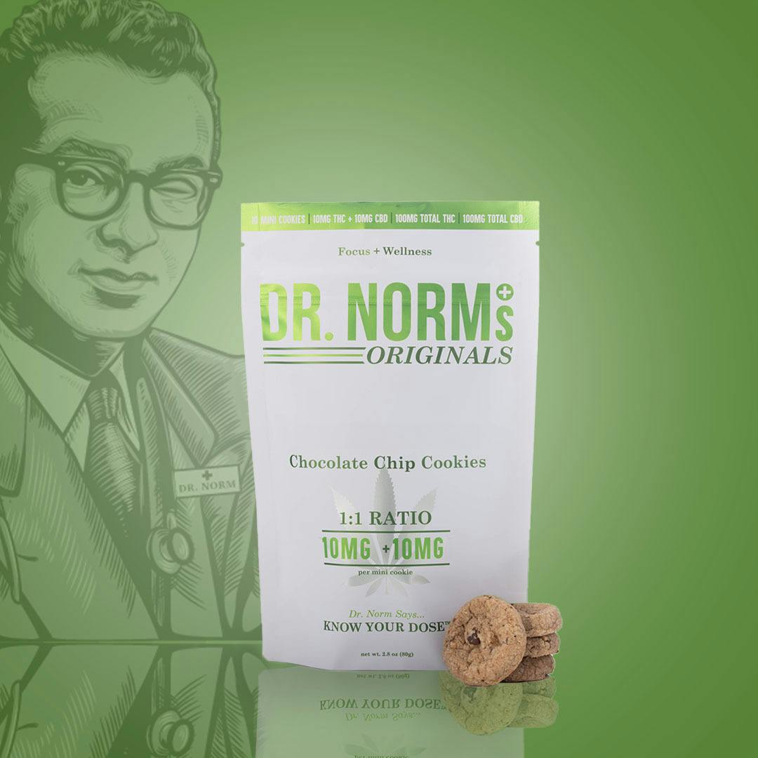 DR. NORM'S — Chip Cookies- Focus+wellness