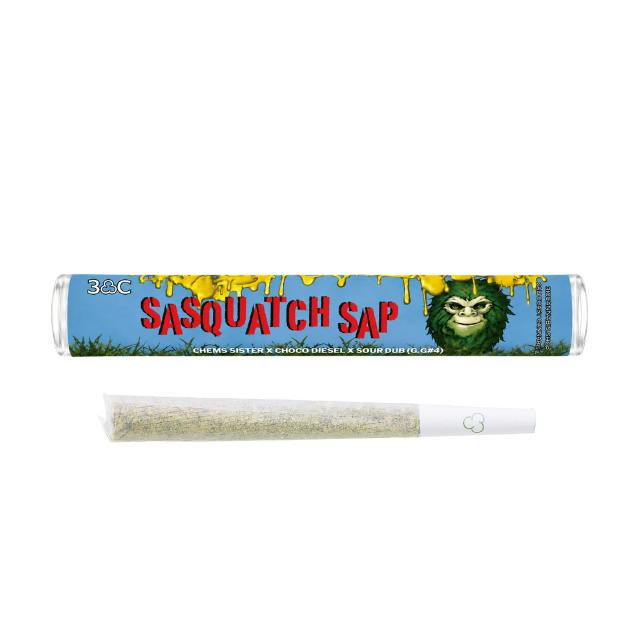 3C | Sasquatch Sap | 1G Preroll