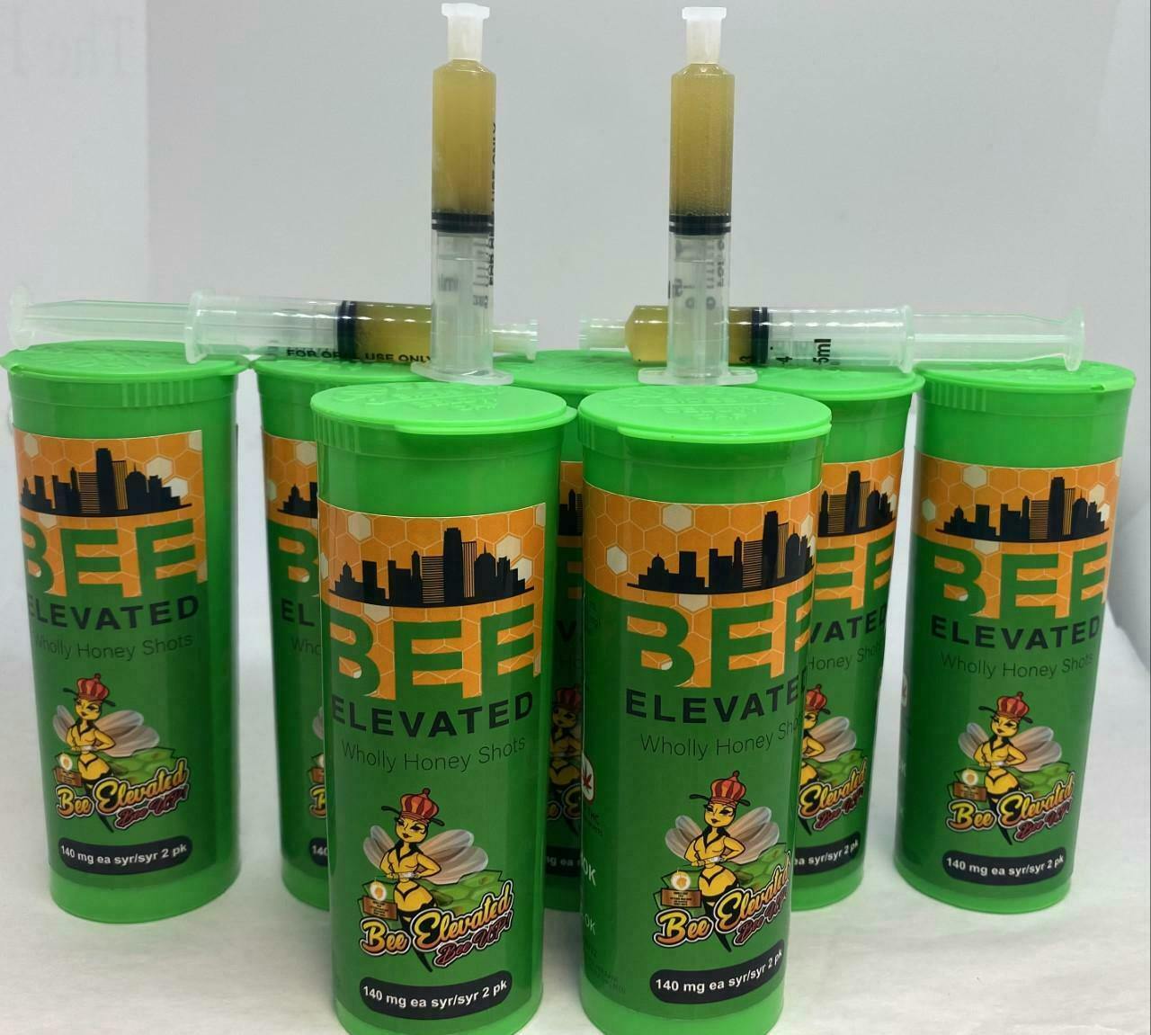 Honey Shots, Live Local Honey, 220MG (110MG Per Syringe)