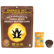 EMERALD SKY | SATIVA MILK CHOC PB CUPS - 20PK | EDIBLE | 100MG