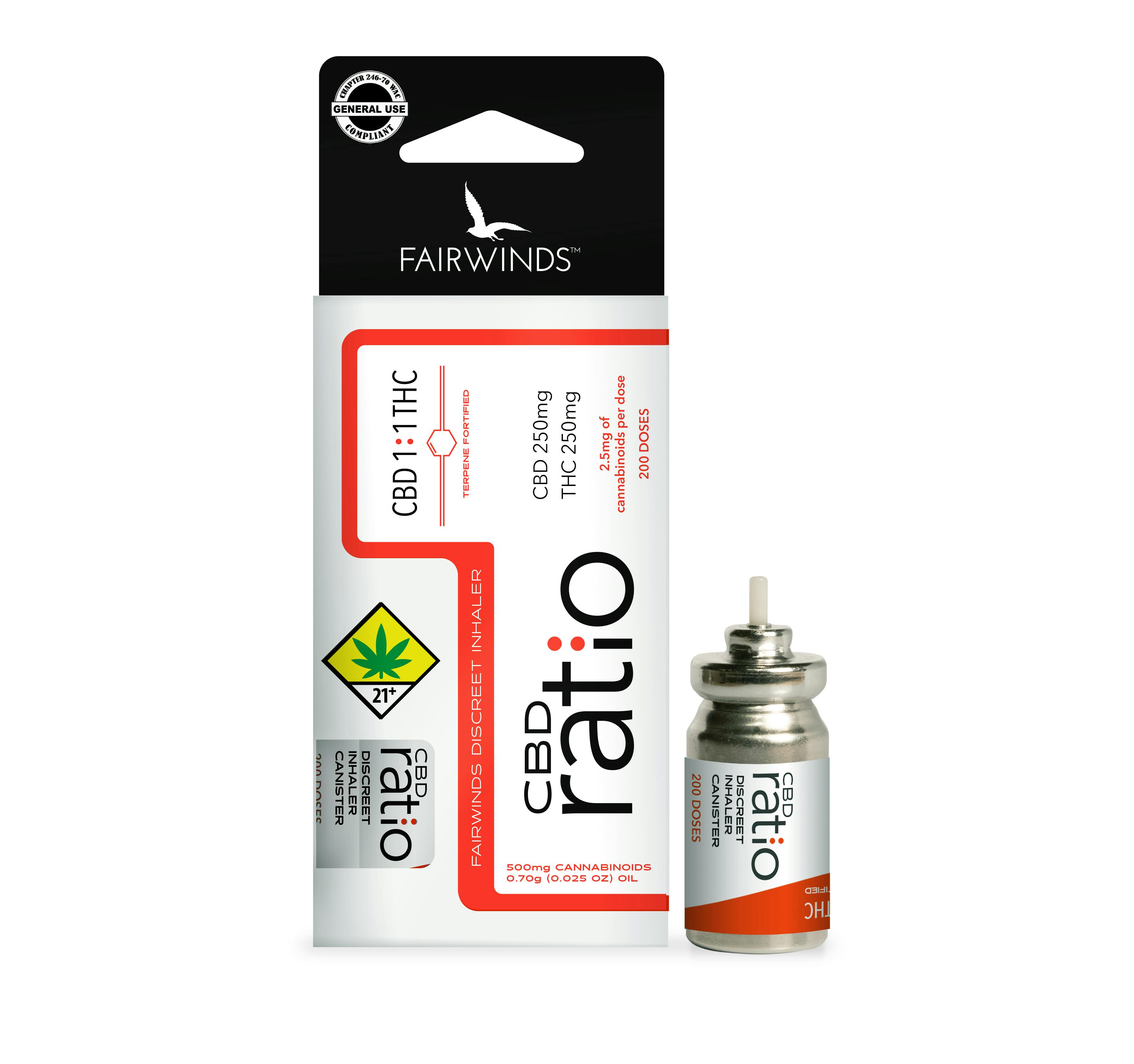Ratio 1:1 Inhaler