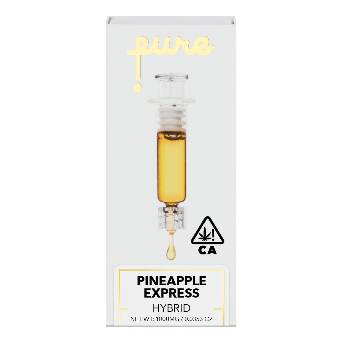 Pure Cannabis Extract Syringe 1g - Pineapple Express