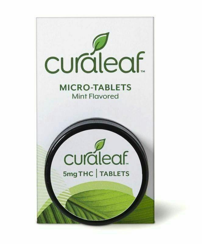 Premium Mint-Flavored Micro-Tablets 1:1 by Curaleaf