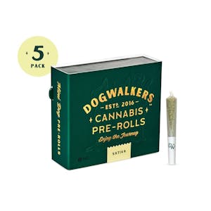 Dogwalkers - Jacks Delight - 5pk Pre-Rolls